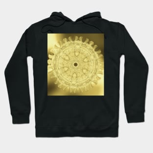 Elegant gold mandala Hoodie